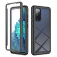 Carcasă pentru Samsung Galaxy S20 FE, Shockproof, cu folie, negru