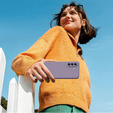 Husa pentru Samsung Galaxy A56 5G, Silicone Lite, violet