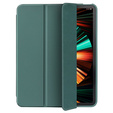 Husă pentru iPad Pro 11 2021/2022, Smartcase cu spațiu pentru stylus, verde