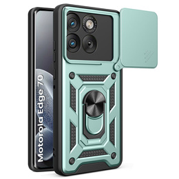 Husă blindată CamShield Slide cu capac pentru cameră și inel pentru Motorola Edge 70