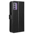 Cu clapetă pentru Nokia G42, Crazy Horse Wallet, negru