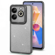 Huse pentru Infinix Hot 40i, Glittery Powder, negru