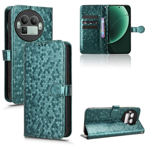 Husă tip portofel Rhombus pentru Realme GT 8 Pro