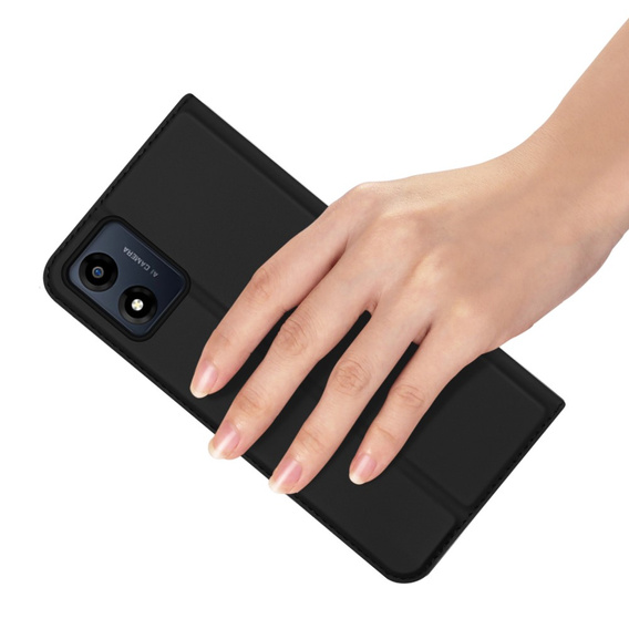 Dux Ducis Huse pentru Motorola Moto E13, Skinpro, negru