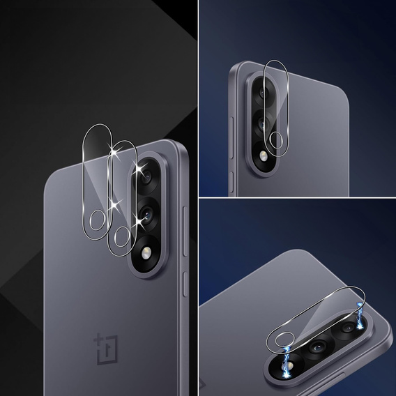 2x ERBORD sticlă călită ERBORD pentru camera pentru Realme 12 Pro / 12 Pro +, transparentă