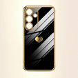 Huse pentru Samsung Galaxy S25 FE, Electro heart, negru