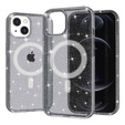Husă pentru iPhone 14 Plus, Glittery, pentru MagSafe, negru