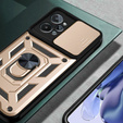 Husă blindată pentru Realme C31, CamShield Slide, de aur
