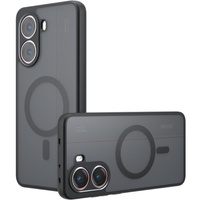 Husă pentru Xiaomi Poco X7 Pro 5G, pentru MagSafe, ERBORD Matt Case, negru