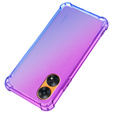 Husa pentru Oppo Reno8 T, Gradient Dropproof, Violet / albastru