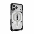 Geantă Urban Armor Gear pentru iPhone 17 Pro Max, Pathfinder MagSafe, Ice/Silver
