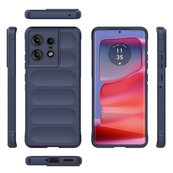 Huse pentru Motorola Edge 50 Pro 5G, Gaming Shockproof, albastru închis