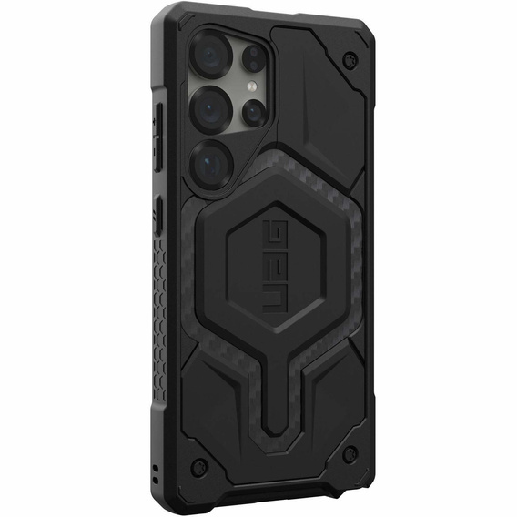 Carcasă Urban Armor Gear pentru Galaxy S25 Ultra, Monarch Pro MagSafe, carbon negru