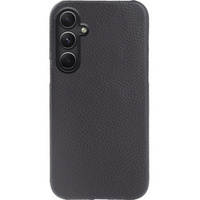 Husă din piele pentru Samsung Galaxy A54, Genuine Leather, negru