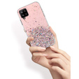 Huse pentru Samsung Galaxy A42 5G, Glittery, roz