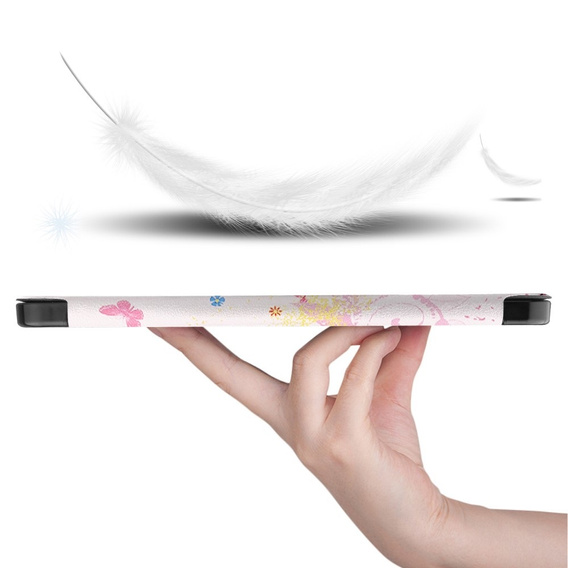 Husă pentru Apple iPad Air 11" 6 gen. 2024 (A2902, Smartcase, girl
