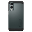 Carcasa Spigen pentru Samsung Galaxy A36 5G, Tough Armor Mag MagSafe, negru + 9H Tempered Glass