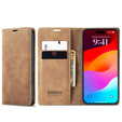 ERBORD Vintage caz - flip portofel pentru iPhone 17 Pro Max