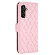 Cu clapetă pentru Samsung Galaxy A56, Wallet, BINFEN COLOR, roz