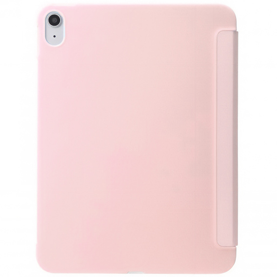 Carcasă pentru iPad 10.9 2022 10 Gen, Smart Pencil, cu suport pentru stylus, roz