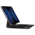 Husă de tastatură pentru iPad Pro 13" 2024, Magnetic Keyboard Touchpad, negru