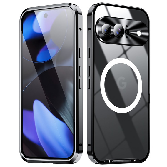 Carcasă de protecție pentru camera foto pentru Google Pixel 9, CamShield MagSafe, negru