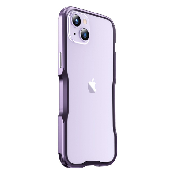 Husa LUPHIE pentru iPhone 14 Plus, Armor Bumper, violet