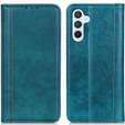 Huse pentru Samsung Galaxy S23 FE, Wallet Litchi Leather, verde