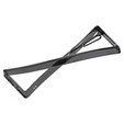 Carcasă MagSafe Spigen pentru Samsung Galaxy S25 Ultra, Ultra Hybrid, mat / negru + 9H Tempered Glass