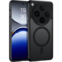 Husă pentru Oppo Find X8 Pro, pentru MagSafe, ERBORD Matt Case, negru