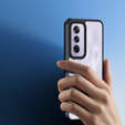 Husa DuxDucis pentru Oppo Reno 12 Pro, Aimo case, transparent / negru