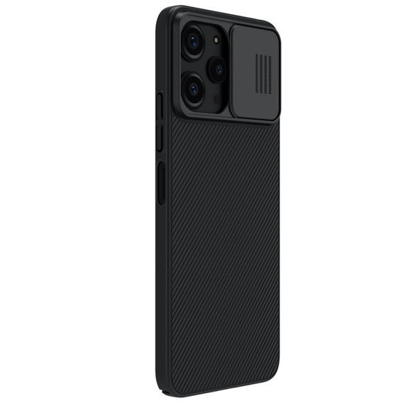 Carcasă blindată Nillkin pentru Xiaomi Redmi 12 4G, CamShield Pro, negru