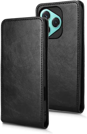 Cu clapetă pentru Honor 400 Lite, Flip, negru