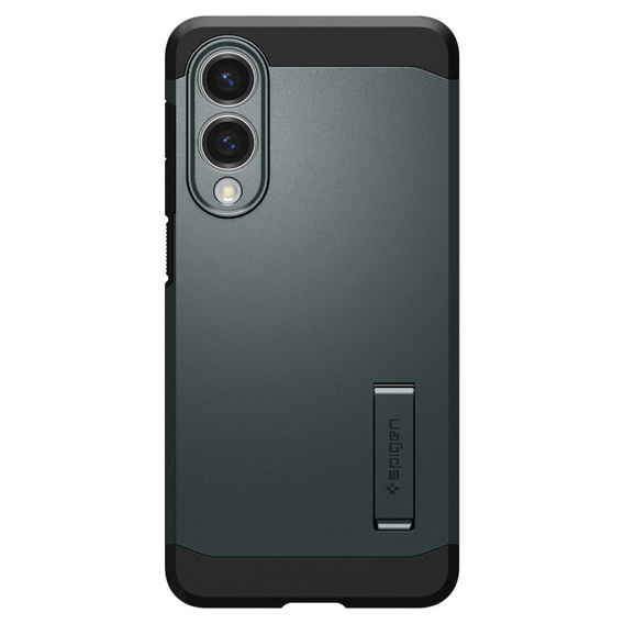 Carcasa Spigen pentru Samsung Galaxy A36 5G, Tough Armor Mag MagSafe, negru + 9H Tempered Glass