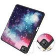 Husă pentru iPad Pro 13" 2024 (7 gen.), Smartcase, galaxy
