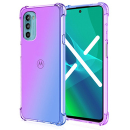 Husa pentru Motorola Moto G52 / G82 5G, Gradient Dropproof, albastru