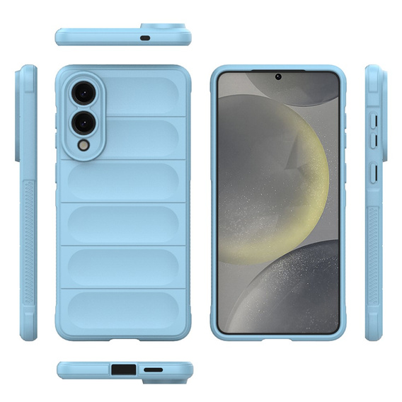 Huse pentru Samsung Galaxy S25 Edge, Gaming Shockproof, albastru