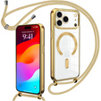 Electro MagSafe caz + lanyard pentru iPhone 17 Pro Max
