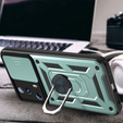 Husă blindată pentru Xiaomi 13 Lite, CamShield Slide, verde