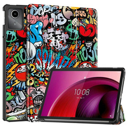 Husă pentru Lenovo Tab M11, Smartcase, graffiti