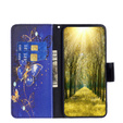 Cu clapetă pentru Xiaomi Redmi Note 13 Pro 5G, Wallet, Butterflies violet
