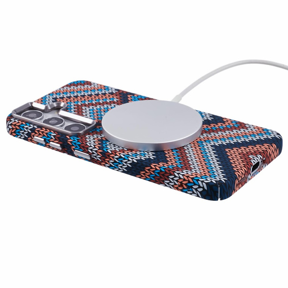 Carcasa pentru Samsung Galaxy S25 + Plus, Carbon Fiber MagSafe, multicolor