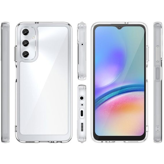 Huse pentru Samsung Galaxy A05s 4G, Fusion Hybrid, transparentă