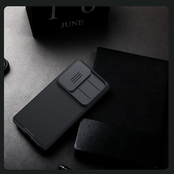 Carcasa Nillkin pentru Samsung Galaxy S25 Ultra, CamShield Pro MagSafe, negru
