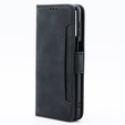 Cu clapetă pentru Motorola Moto G54 5G, Card Slot, negru