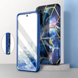 Huse pentru Samsung Galaxy S21 FE, Suritch Full Body Cosmos, albastru