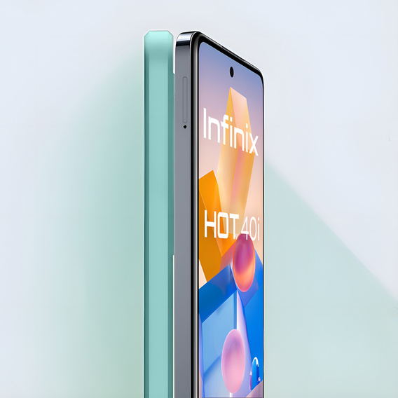 Husa pentru Infinix Hot 40i, Silicone Lite, de mentă