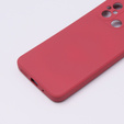 Husa pentru Xiaomi Redmi 12C, Silicone Lite, roșu