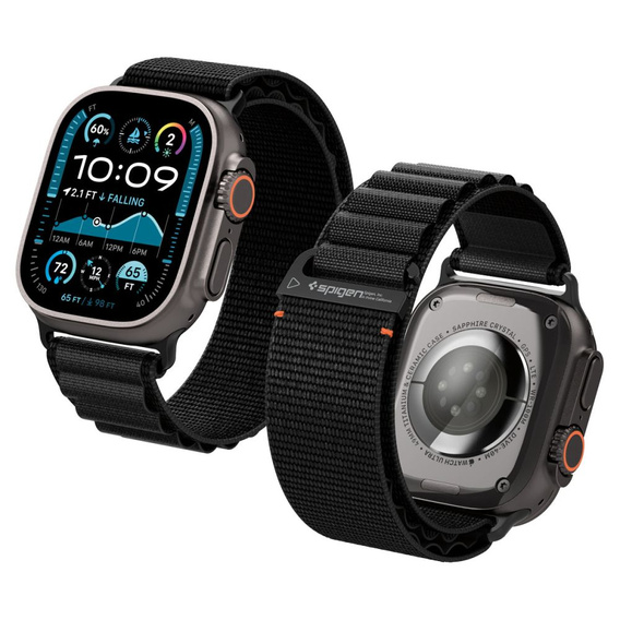 Curea Spigen WBF1 pentru Apple Watch 8/9/10/11/SE/Ultra 1/2 (44/45/46/49 mm)