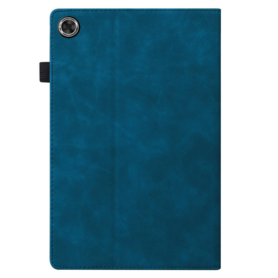 Husă pentru Samsung Galaxy Tab A9+, Classic, cu spațiu pentru stylus, albastru